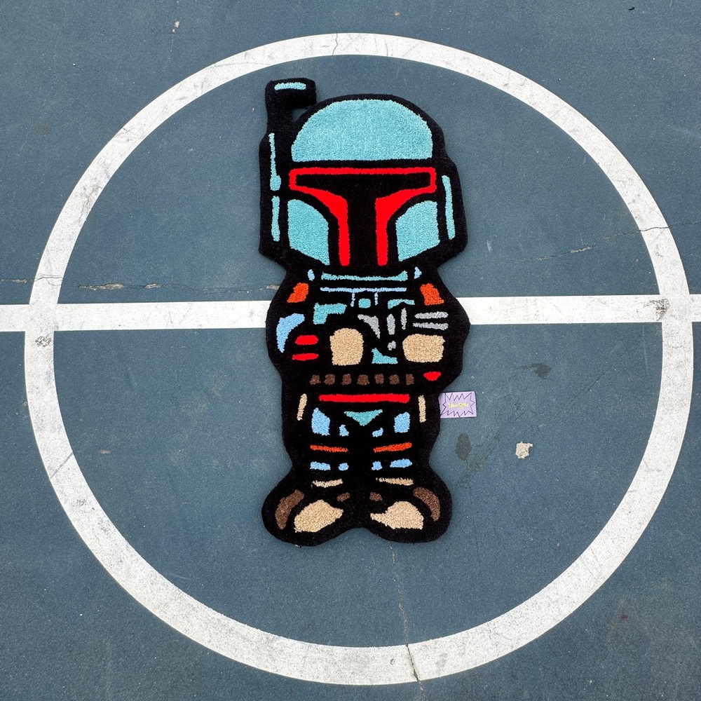Tufted Star Wars Boba Fett Rug